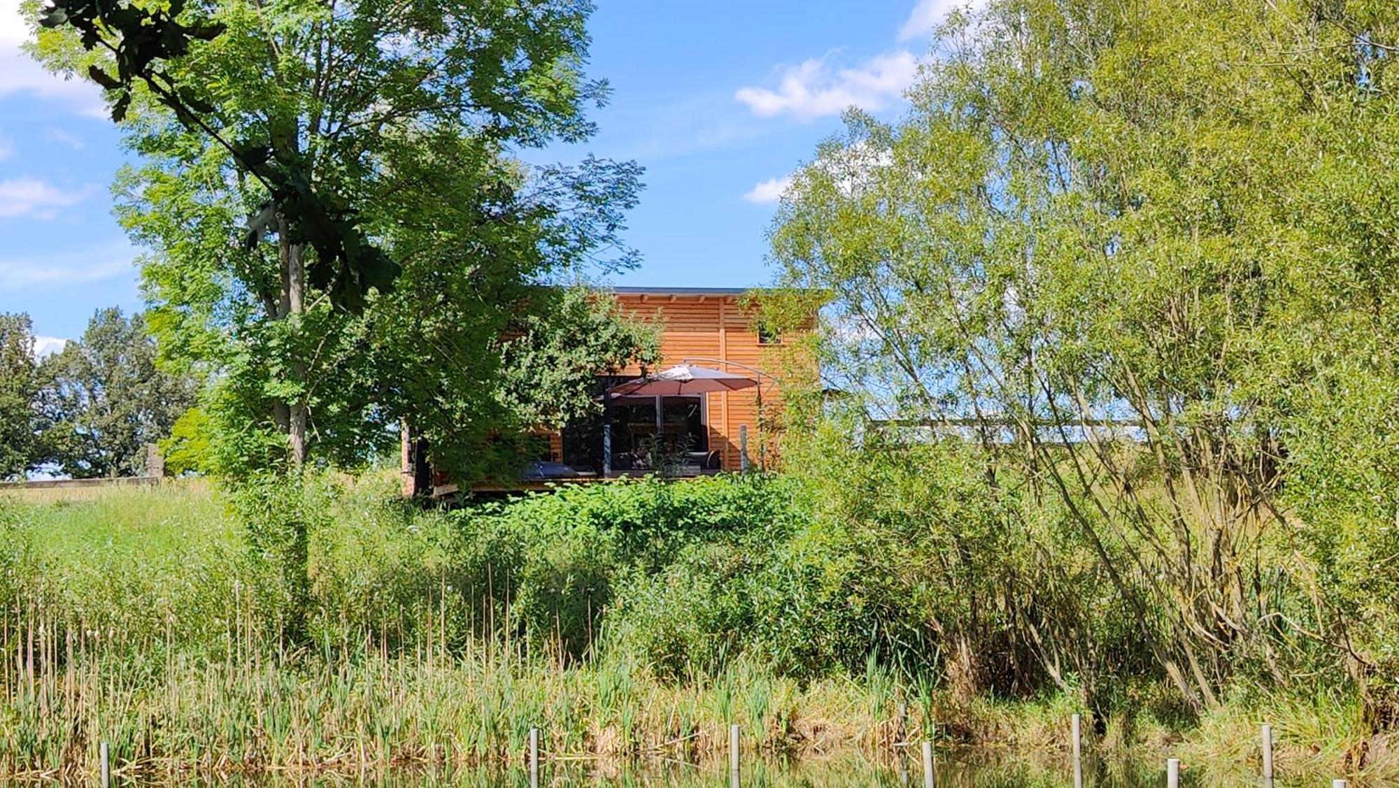 Tinyhousebeidresden 3 Fuer 2 - 7 Personen, Naehe Saechsische Schweiz, Dresden, Mit Badeteich Villa Großharthau Dış mekan fotoğraf