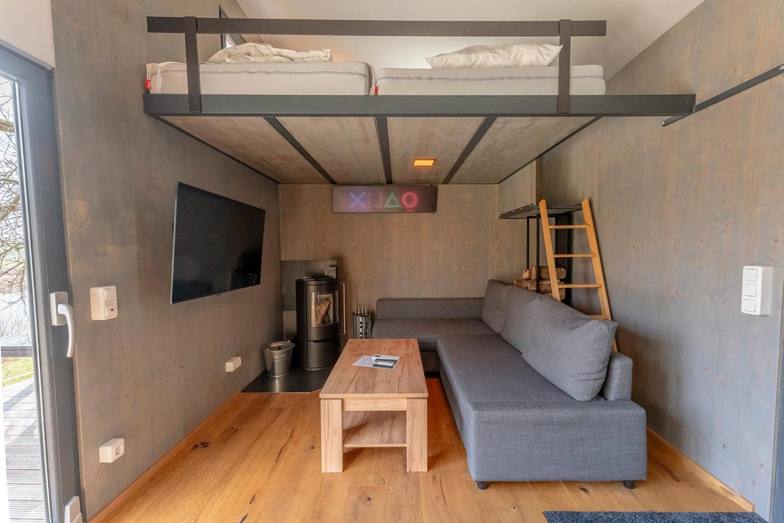 Tinyhousebeidresden 3 Fuer 2 - 7 Personen, Naehe Saechsische Schweiz, Dresden, Mit Badeteich Villa Großharthau Dış mekan fotoğraf